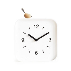 BIRD ON CLOCK